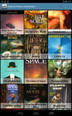 Science Fiction Audiobooks android App screenshot 2