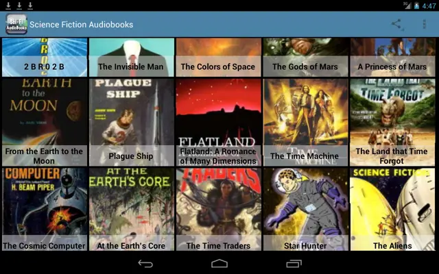 Science Fiction Audiobooks android App screenshot 3